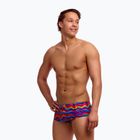 Férfi úszó bokszerek Funky Trunks Sidewinder Trunks plastic fantastic