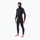 Férfi neoprén Rip Curl Dawn Patrol Hooded 5/4mm Chest Zip black