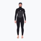 Női neoprén Rip Curl Flashbomb 6/4mm Hooded Chest Zip Steamer black