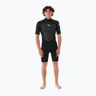 Rip Curl Omega 2 mm Back Zip Springsuit black férfi neoprén ruha