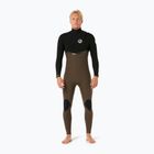 Férfi Rip Curl E Bomb 4/3 mm Zip Free Zip Free mély szikla búvárruha