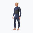 Férfi neoprén ruha Rip Curl Dawn Patrol 5/3mm Chest Zip dark navy
