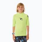 Rip Curl Brand Wave UPF Rash Vest gyermek úszómellény lime
