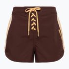 Női fürdősort Rip Curl Block Party Hi Waist 3" plum
