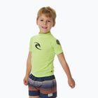 Rip Curl Brand Wave UPF gyermek úszópóló lime