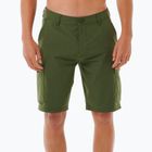 Férfi Rip Curl Boardwalk Classic Surf Cargo rövidnadrág sötét olajzöld színű