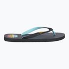 Férfi Rip Curl Wetty Fade Bloom mosott fekete flip flopok