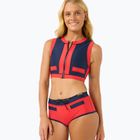 Rip Curl Noughties Low Rise Victoria Vergara piros/sötétkék fürdőruha alsó rész