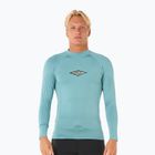 Férfi Rip Curl Raw Energy UPF Performance kék lagúna úszás hosszú ujjú férfi ruházat