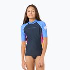 Gyermek Rip Curl Block Party Rash Vest úszómellény navy