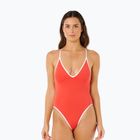 Női egyrészes fürdőruha Rip Curl Classic Surf piros