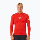 Férfi úszó hosszú ujjú felső Rip Curl Waves Upf Perf lava red