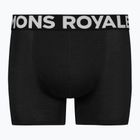 Boxeralsó termoaktywne férfi Mons Royale Hold 'em Shorty Merino black