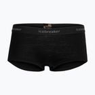 Női termoaktív boxer nadrág Icebreaker Merino 200 Oasis Boy Shorts black