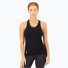 Női termikus aktív tank top Mons Royale Bella Merino Tank fekete