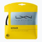 Tenisz húr Luxilon 4G 125 szett 12.2 m fekete