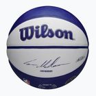 Gyermek kosárlabda Wilson NBA Player Local Markkanen kék méret 5