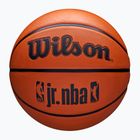 Gyermek kosárlabda Wilson NBA JR Drv Fam Logo barna 4-es méret