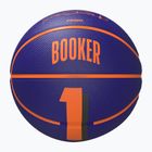 Gyermek kosárlabda Wilson NBA Player Icon Mini Booker navy méret 3