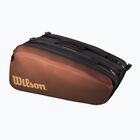 Wilson Super Tour 15Pk Pro Staff tenisz táska V14.0 barna WR802190101001