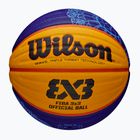 Wilson Fiba 3x3 kosárlabda Paris Retail kosárlabda 2024 kék/sárga 6-os méret