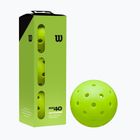 Pickleball-labdák Wilson Max 40 Outdoor Pickleball 3B 3 db green