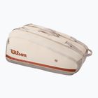 Wilson Roland Garros Super Tour tenisz táska 9PK krém/ salak