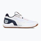 Férfi teniszcipő Wilson Rush Pro 5 Clay white/navy blazer/gum