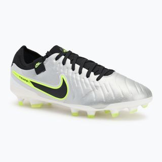 Férfi focicipő Nike Tiempo Legend 10 Pro FG metallic silver/volt/black