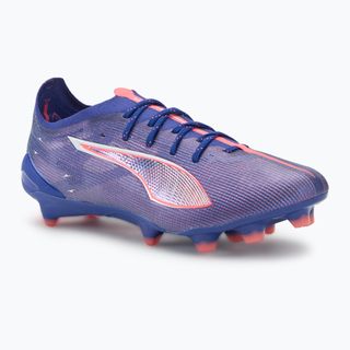 PUMA Ultra 5 Ultimate FG lapis lazuli/puma fehér/sunset gloe futballcipő PUMA Ultra 5 Ultimate FG lapis lazuli/puma fehér/sunset gloe futballcipő