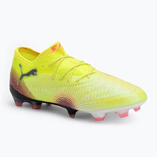 Férfi futballcipő PUMA Future 8 Ultimate Low FG sárga riasztás/puma fekete/napsütötte