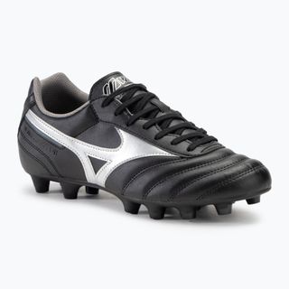 Férfi Mizuno Morelia II Club FG futballcipő fekete/galaxis ezüst/sötét árnyék Férfi Mizuno Morelia II Club FG futballcipő fekete/galaxis ezüst/sötét árnyék