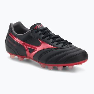 Férfi Mizuno Morelia II Pro FG futballcipő fekete/morelia 40. vörös/fekete homok