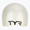 Gyermek úszósapka TYR Wrinkle-Free Silicone fehér