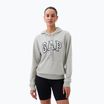 Női pulóver GAP Heritage French Logo Hoodie light heather grey