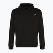 Férfi Reebok Identity Small Logo Fleece pulóver fekete/fehér/vektor piros