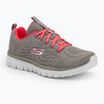 Női cipő SKECHERS Graceful Get Connected gray/coral