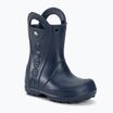 Gyermek gumicsizma Crocs Handle Rain Boot Kids navy