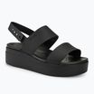 Női szandál Crocs Brooklyn Low Wedge black/black