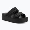 Női flip-flopok Crocs Brooklyn Low Wedge fekete