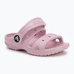 Crocs Classic Kids balerina szandál rózsaszínben