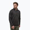 Férfi polár pulóver Patagonia Better Sweater 1/4 Zip black