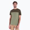 Férfi túrapóló icebreaker Merino Cool-Lite Sphere III SS Tee Colour Block lichen/loden
