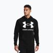 Férfi Under Armour Rival Fleece Big Logo Hd kapucnis pulóver fekete 1357093