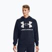 Under Armour férfi kapucnis pulóver Rival Fleece Big Logo Hd navy blue 1357093