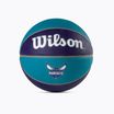 Wilson NBA Team Tribute Charlotte Hornets kosárlabda, kék WTB1300XBCHA