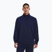 Férfi trekking pulóver Under Armour Armour Fleece 1/4 Zip midnight navy/black