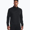 Under Armour Armour Armour Fleece 1/4 Zip férfi edzőpulóver fekete 1373358-001