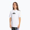 Quiksilver gyermek úszópóló Solid Streak fehér