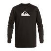 Férfi Quiksilver Solid Streak úszó hosszú ujjú fekete